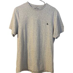 Jack Wills Classic Fit Gray T-Shirt – Size L, 100%‎ Cotton, Ayleford Logo Tee